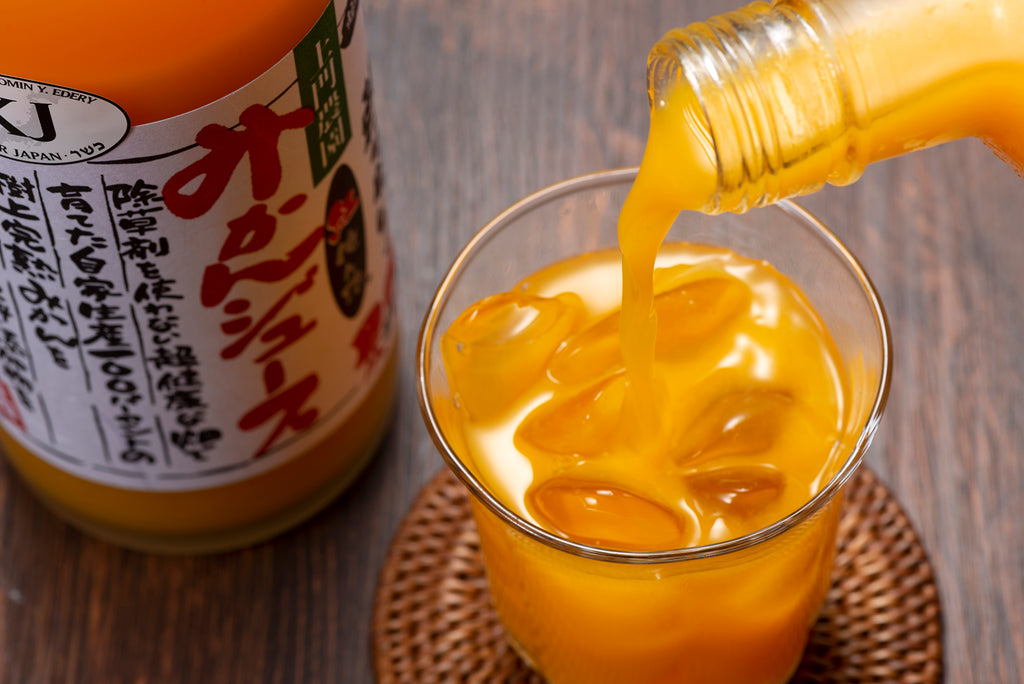 みかんジュース『紅俺ん路（べにおれんじ）』100%ストレート – 上門